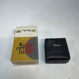 Vintage Kenko 49.0S NO.2 Camera Optical Filter Close-Up Set +1.2.4 49mm New